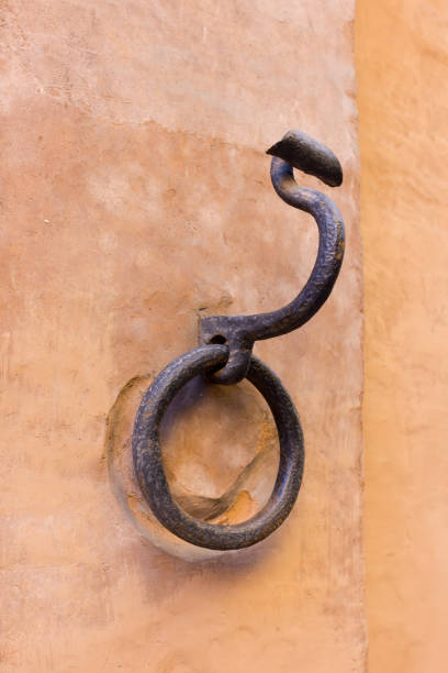 istock Old hook from the wall for horses 682703586