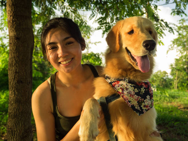 istock Asian woman and pet 682703744
