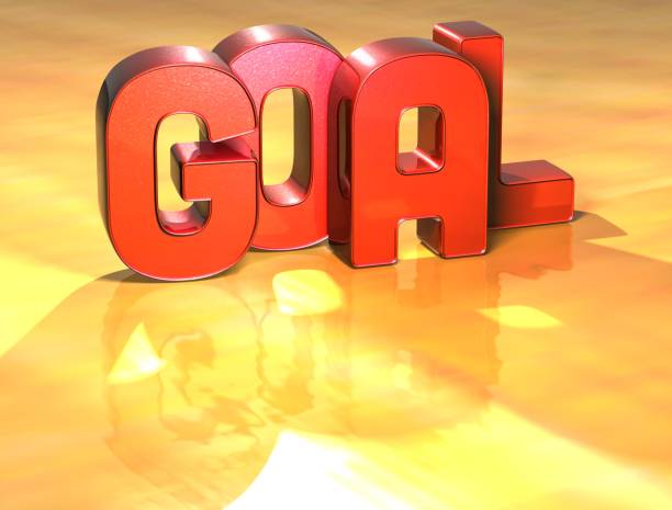 istock Word Goal on yellow background 682706910