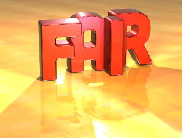 istock Word Fair on yellow background 682706934