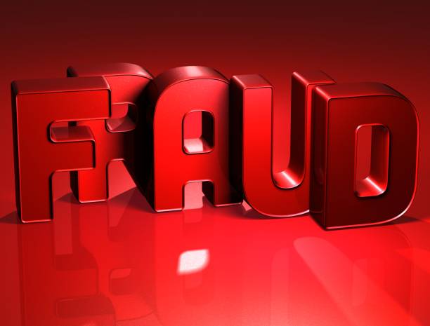 istock 3D Word Fraud on red background 682706982