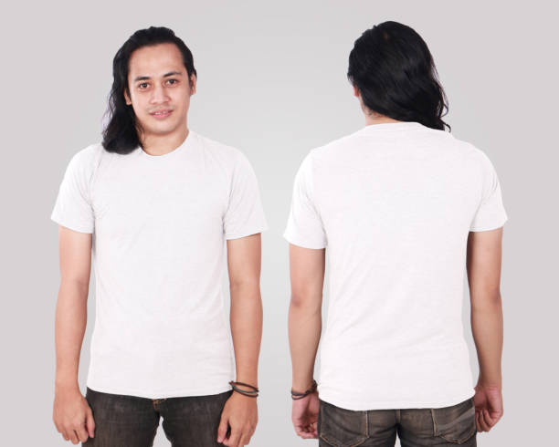 istock Blank White Shirt on Asian Male Model 682711058