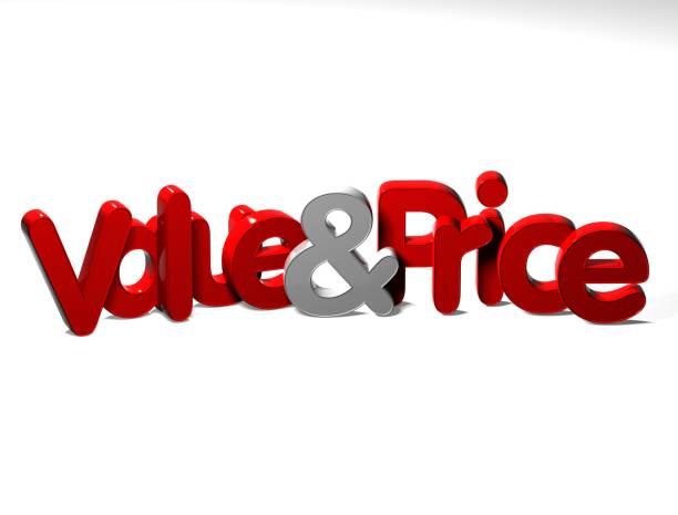 istock 3D Word Value And Price on white background 682711450