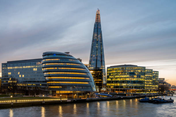 istock London Cityscape Dusk and River Thames at Twilight 682725352