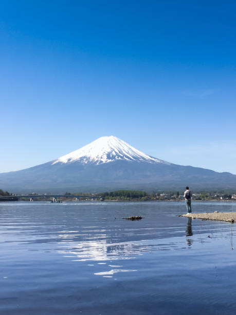 istock Mountain Fuji, Lake Kawaguchiko Japan 682728158