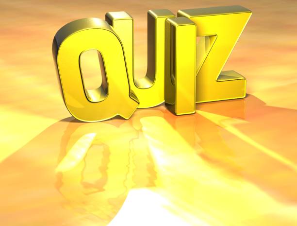 istock Word Quiz on yellow background 682731258