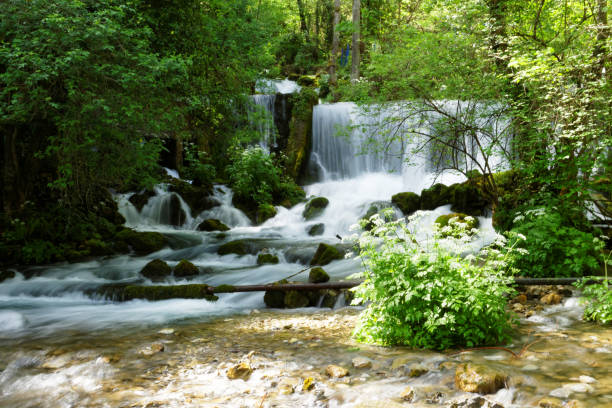 istock Waterfalls of the river Vrelo 682736420