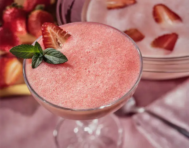 Photo of Strawberry smoothie