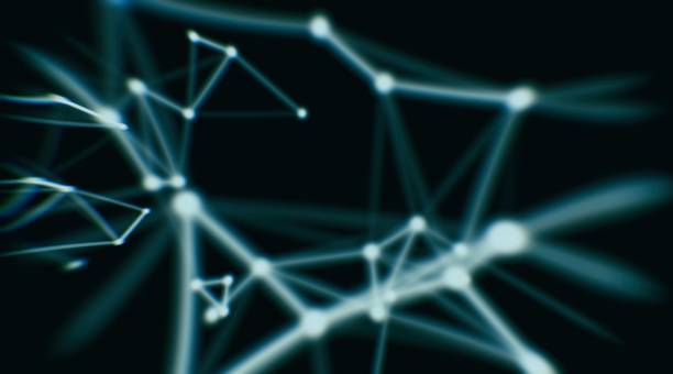 istock Abstract geometry surfaces, lines and points background, Used as digital wallpaper and technology background. 682742828