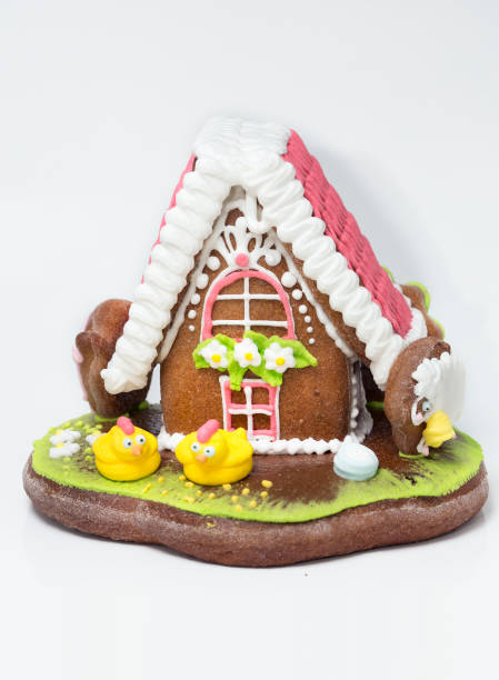 the traditional gingerbread house