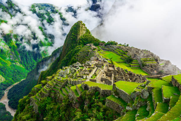 istock Ancient incas town of Machu Picchu. Peru 682750128
