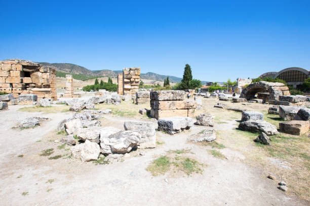 istock Ancient ruins in Hierapolis, Pamukkale, Turkey. 682762230