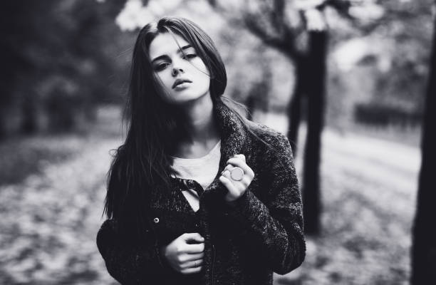 istock Young woman outdoors portrait 682766578