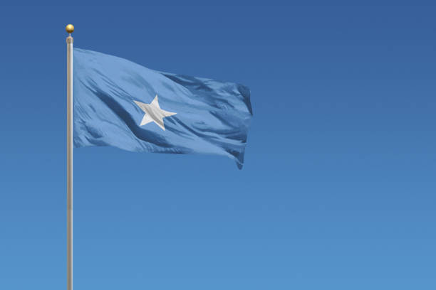 bandiera della somalia - somalian culture foto e immagini stock
