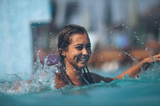 istock Girl at the pool 682817838