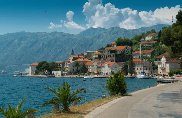 istock Nice view of Perast, Montenegro 682820298