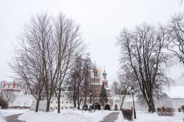 istock Novodevichy Convent in Moscow, Russia . 682821138