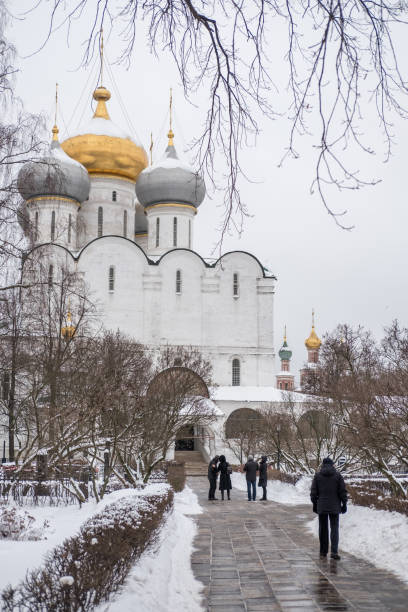 istock Novodevichy Convent in Moscow, Russia . 682824976