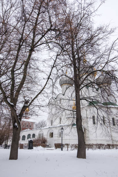 istock Novodevichy Convent in Moscow, Russia . 682825636