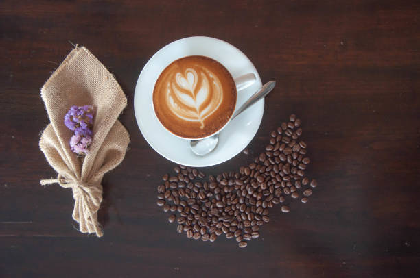 istock A hot coffee and decoration. 682838770