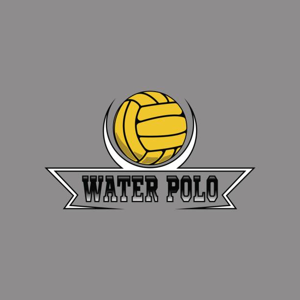 Water polo logo for the team and the cup Water polo logo for the team and the cup. vector illustration water polo stock illustrations