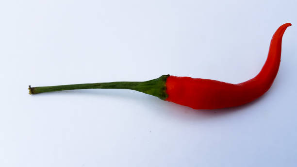 istock Hot red chilli or chillipepper isolated on white background 682848428