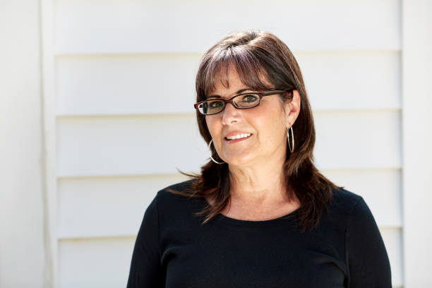 istock Middle Aged Woman wearing Glasses 682854808