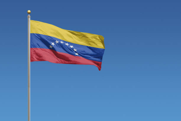 флаг венесуэлы - venezuelan flag стоковые фото и изображения