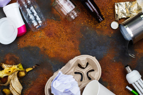 istock Recycling or sorting waste concept. Ecology protection 682896866