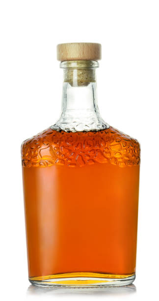 istock brandy bottle with wooden stopper 682901578