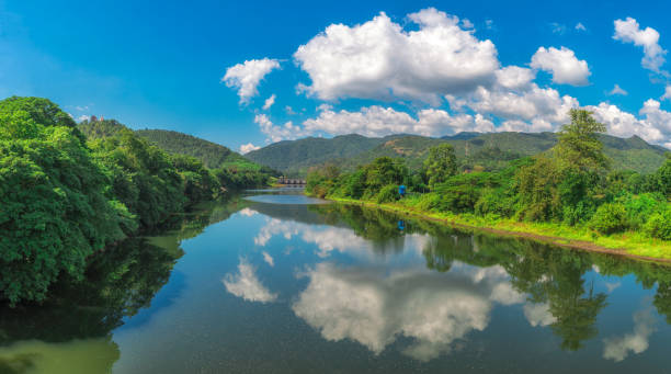 istock landscape of Ping River in Thailand. 682901848