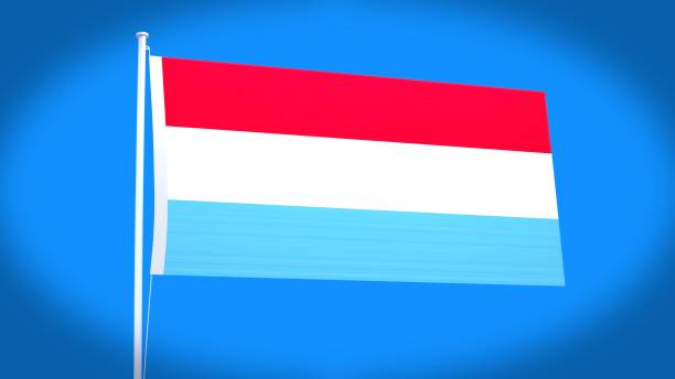istock the national flag of Luxembourg 682904264
