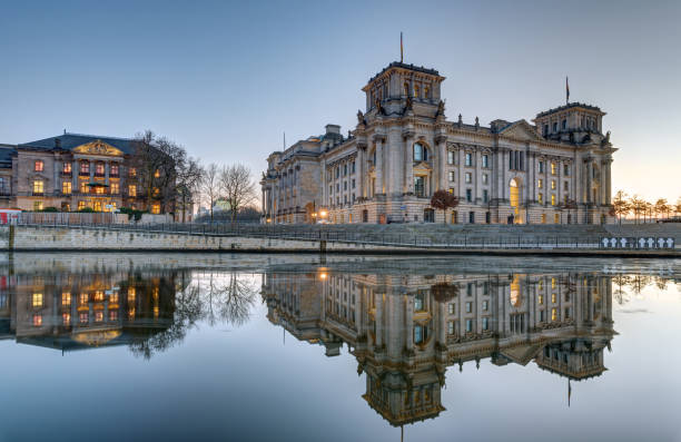 istock The Reichstag at the river Spree in Berlin 682904856
