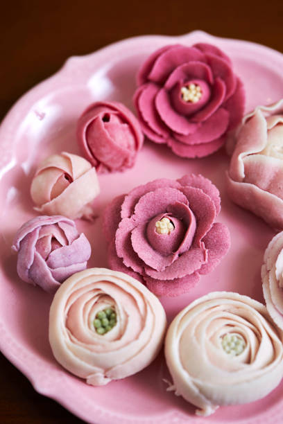 istock Flower made of sugar 682915472