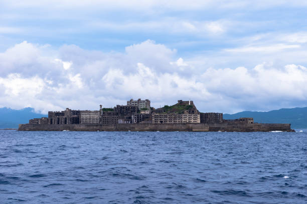 istock Gunkanjima - Battleship Island in Nagasaki, Japan (UNESCO World Heritage) 682915530