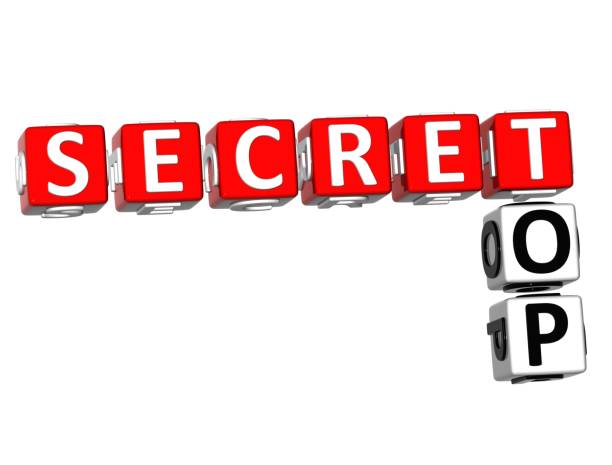 istock 3D Top Secret Crossword 682915694