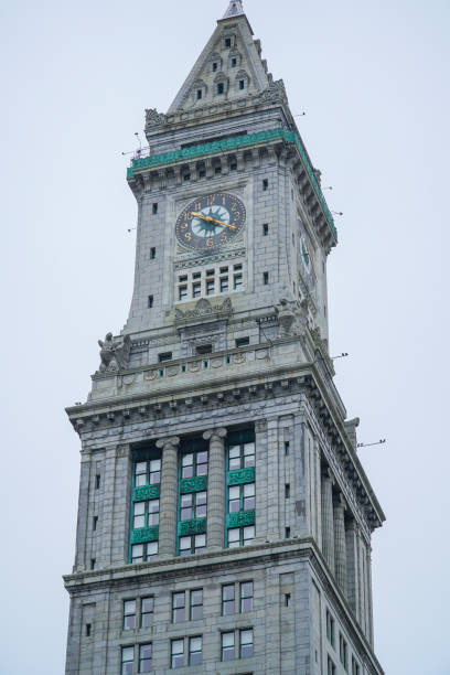 istock Custom House Tower in Boston Downtown - BOSTON , MASSACHUSETTS - APRIL 3, 2017 682936278