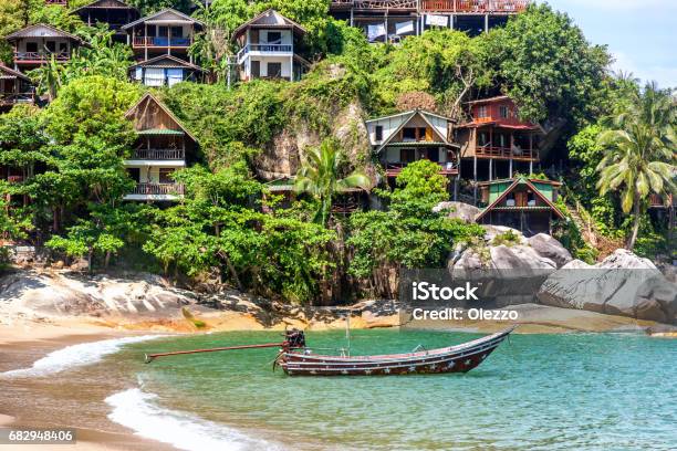 Koh Phangan Thailand Stock Photo - Download Image Now - Ko Phangan, Beach, Salad