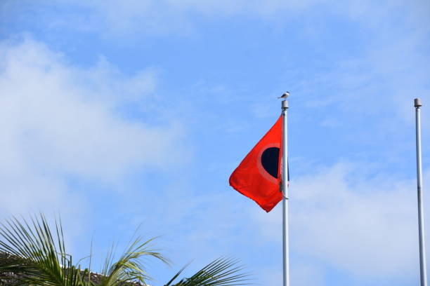 istock flag in Grand Turk bahamas 682954010
