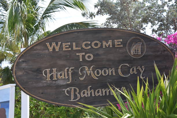 istock Welcome to HALF MOON CAY BAHAMAS 682954402