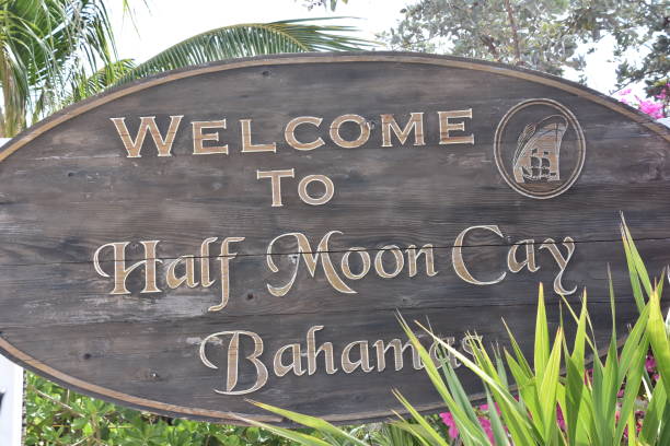istock Welcome to HALF MOON CAY BAHAMAS 682954434