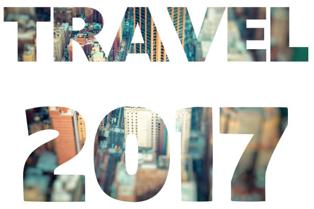 istock Word Travel 2017 over touristic places. 682976214