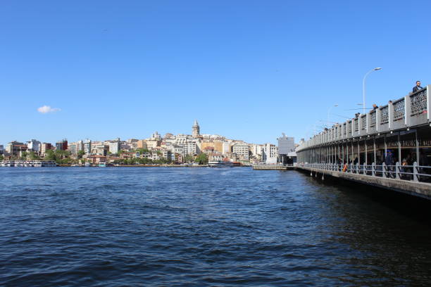 istock Galata Tower and Golden Horn (Turkish: Galata Kulesi ve Haliç) 682985660