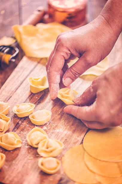 istock Preparing Homemade Tortellini Pasta 683017620