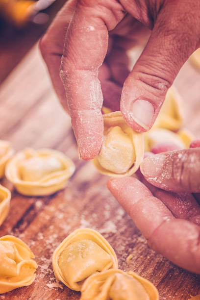 istock Preparing Homemade Tortellini Pasta 683017672