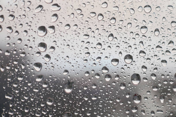 istock Drops of rain on the window 683018298