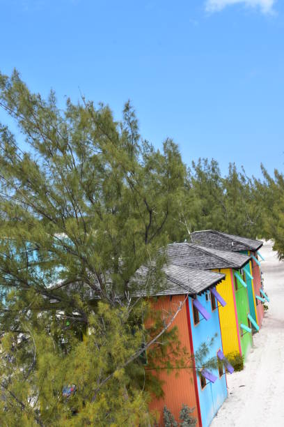 istock Colorful hut Grand Turk bahamas 683035102