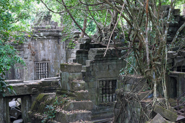 istock Ruins of ancient Beng Mealea Temple in Cambodia 683038828