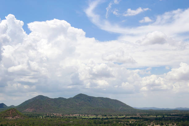 istock landscape nature - layer of mountain and sky view 683041970