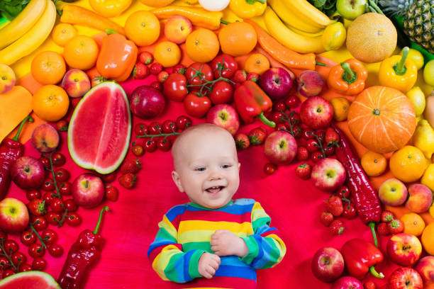 istock Healthy fruit and vegetable nutrition for kids 683044764